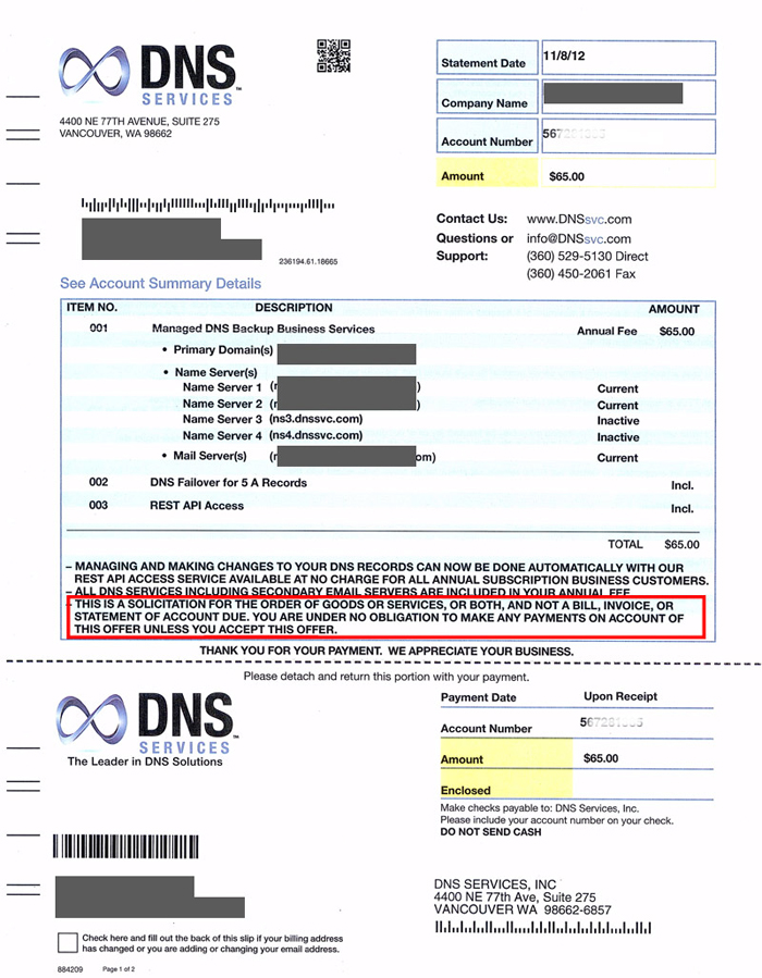 DNS-Services-Scam