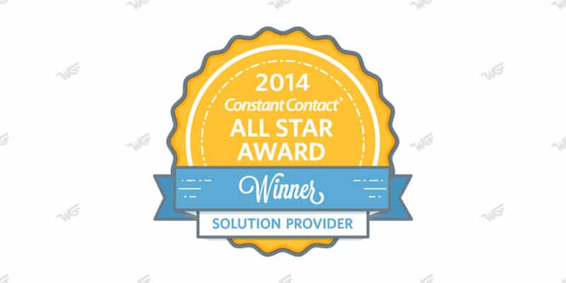 2014 Constant Contact All Star Award Winner