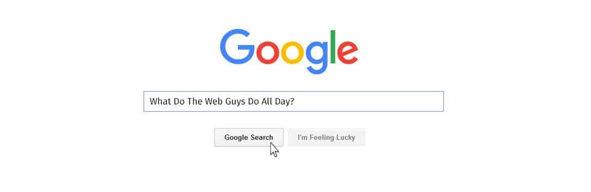 What Do The Web Guys Do All Day? #FAQuesday