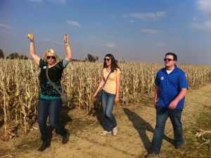 corn maze fun