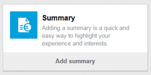 LinkedIn Summary
