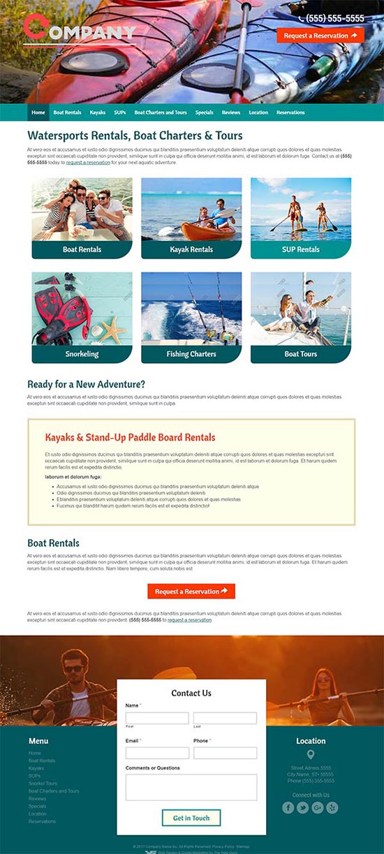Rentals Template 3