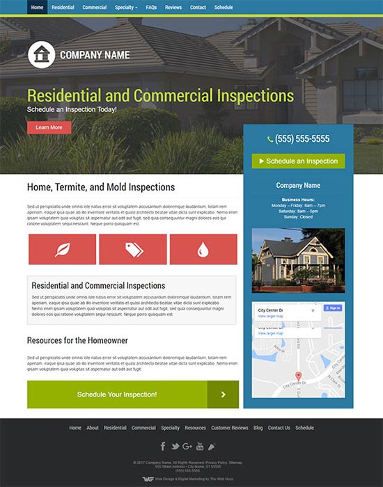 Inspections Template 2
