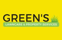 Green's Lawncare & Property Services Logo