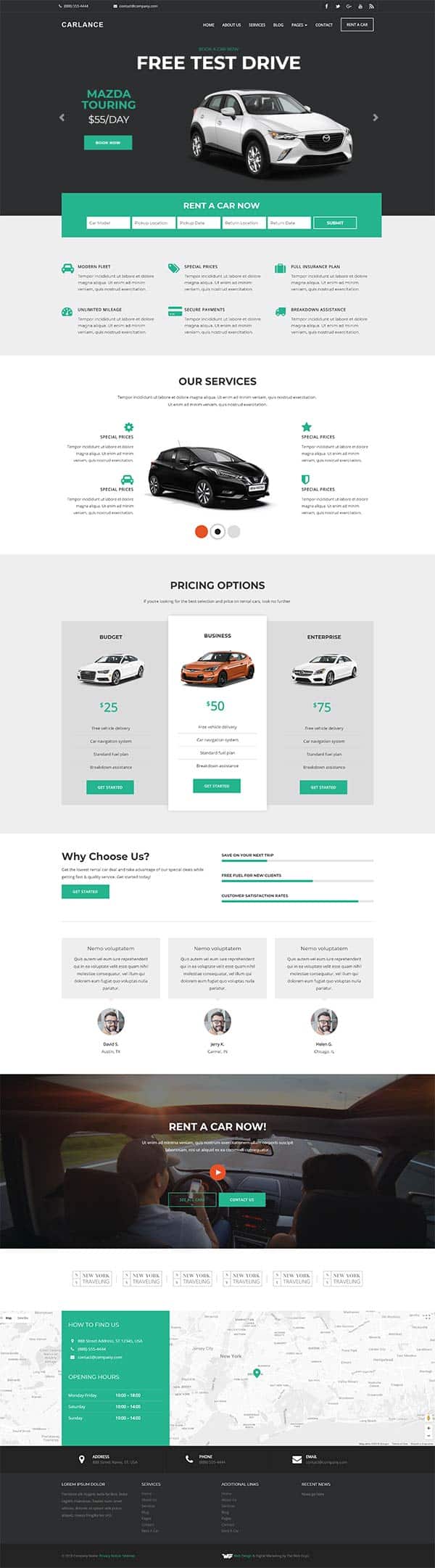 Rentals Template 7