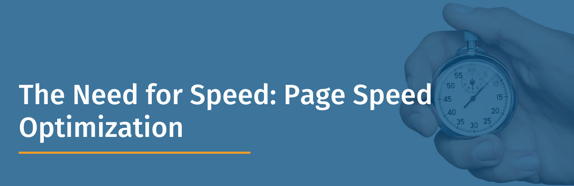 Page Speed Optimization For Your Website